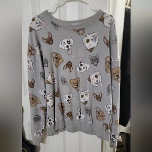 Gray Dog Sweatshirt